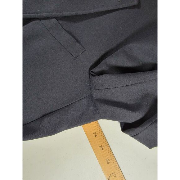 Brooks Brothers Brooksease Gold Buttons Navy Sport Coat Blazer Suit Jacket - 43L - Picture 4 of 9